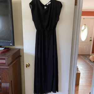 Lush Black Maxi Dress